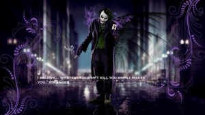 quotes the joker batman the dark knight what doesnt kill you vector ...