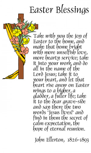 Easter Blessings Religious Quotes. QuotesGram