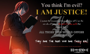 Light Yagami: The Truly Evil/To win by mickeyelric11