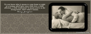 Funny Vintage Marriage Quote Facebook Cover
