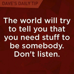 Dave's Daily Tip