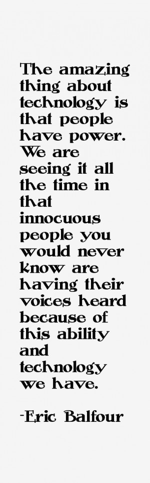 Eric Balfour Quotes amp Sayings