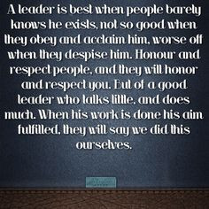 Quotes+About+Honor+and+Respect | Leadership - Yaseen Dadabhay's Blog ...
