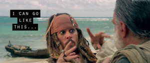 amazing, film, funny, jack sparrow, johnny deep, quote, separate with ...