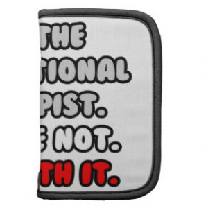 Deal With It ... Funny Occupational Therapist Organizer