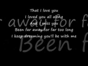 Far Away- Nickleback; this the song Rich used to leave as a voicemail ...