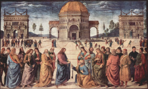 Download: 3200x1947 - Sistine Chapel, Vatican, Pietro Perugino fresco ...