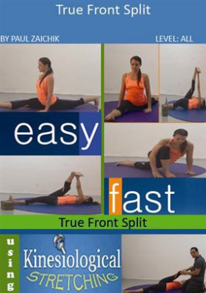 ... Split Front True Split Hip Squared Stretching Flexibility Training