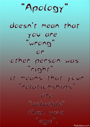 ... Means That Your Relationships Are Valuable Than Your Ego - Ego Quote