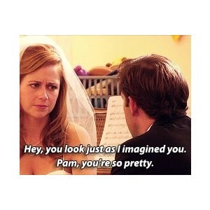 the office jim and pam wedding quotes - Google Search | Movies & TV