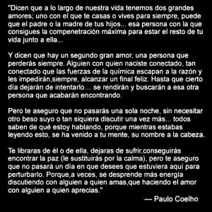 Paulo Coelho Love Quotes In Spanish Paulo coelho