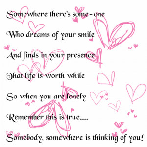 Is Thinking Of You: Quote About Somebody Is Thinking Of You ~ Daily ...
