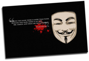 For Vendetta Mr Creedy Quote