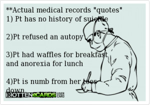 Medical Records quote #2