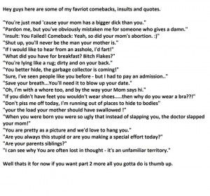 ... insult quotes funny insult quotes facebook quotes tumblr quotes