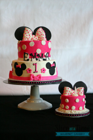 Minnie Mouse Birthday Cakes Girls