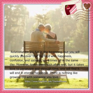 growing old together quotes | Relationship Quotes 1 - 5 | Facebook ...
