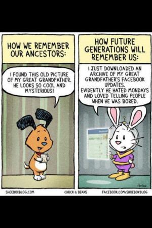 How we remember our ancestors...