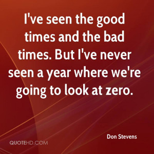 Good and Bad Times Quotes