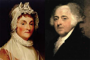 John and Abigail Adams in Heaven