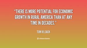 There is more potential for economic growth in rural America than at ...