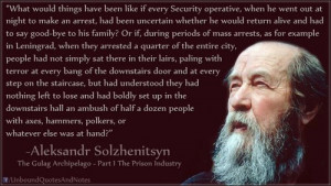Alexander Solzhenitsyn Gulag Archipelago