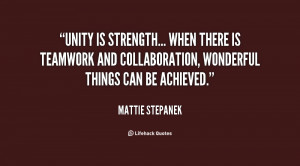Unity Quotes And Sayings