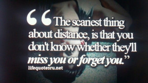Love distance quotes