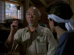 Mr Miyagi Gif Chopsticks a la mr. miyagi
