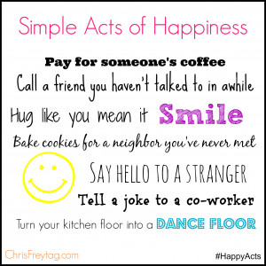 Simple Acts of Happiness