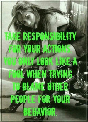 Take Responsibility For...