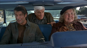 ... Gun 33 ½: The Final Insult (1994) – Frank Drebin (Leslie Nielsen