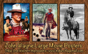 John Wayne Movie Poster Art