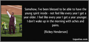 Quotes by Rickey Henderson