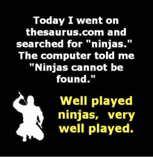 Funny Ninja Quotes And Sayings