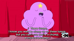... image include: adventure time, funny, lumpy space princess and lumps