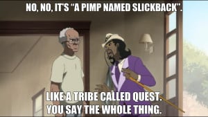 Top Boondocks Quotes #5 (Season 1, Episode 3). Counting down to new ...