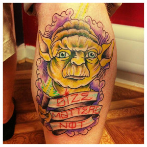 Yoda (Star Wars) | Source: Craig McNamee , inked at Manor House Tattoo
