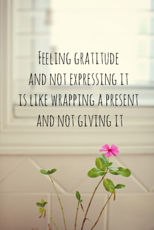 Showing Gratitude Quotes