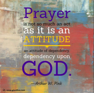 Arthur W. Pink – Prayer