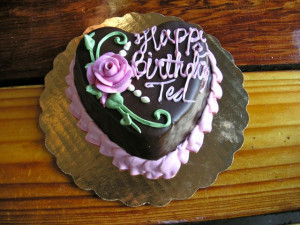 Happy Birthday Ted Cake
