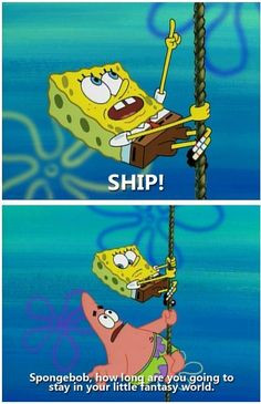 Spongebob and Patrick on fandoms.