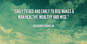 Inspiring quotes about waking up early
