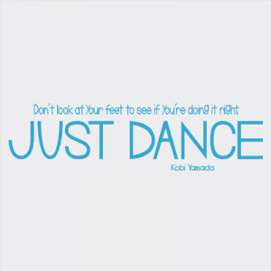 ... inspirational wall quote celebrate love of the dance and life with