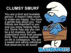 ... fit i would say personality tests the smurfs smurf quotes halloween
