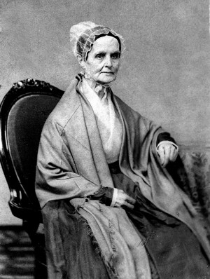 Lucretia Mott, a Quaker, feminist, and abolitionist. Unknown ...