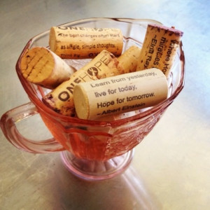 Bowl of Cork Quotes #Hope #quotes #wine #ONEHOPE...MRyBth could you ...