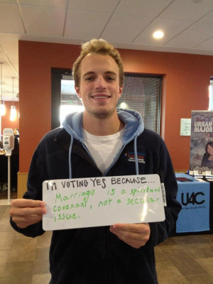 These Photos Of Students Against Gay Marriage Are Going Viral