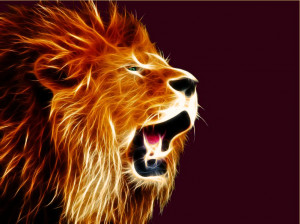 Strong Lion Lion strong roar