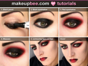 Vampire Makeup Step by Step